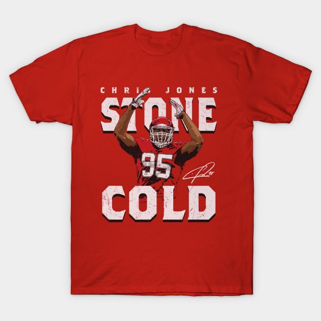 Chris Jones Kansas City Stone Cold T-Shirt by ganisfarhan